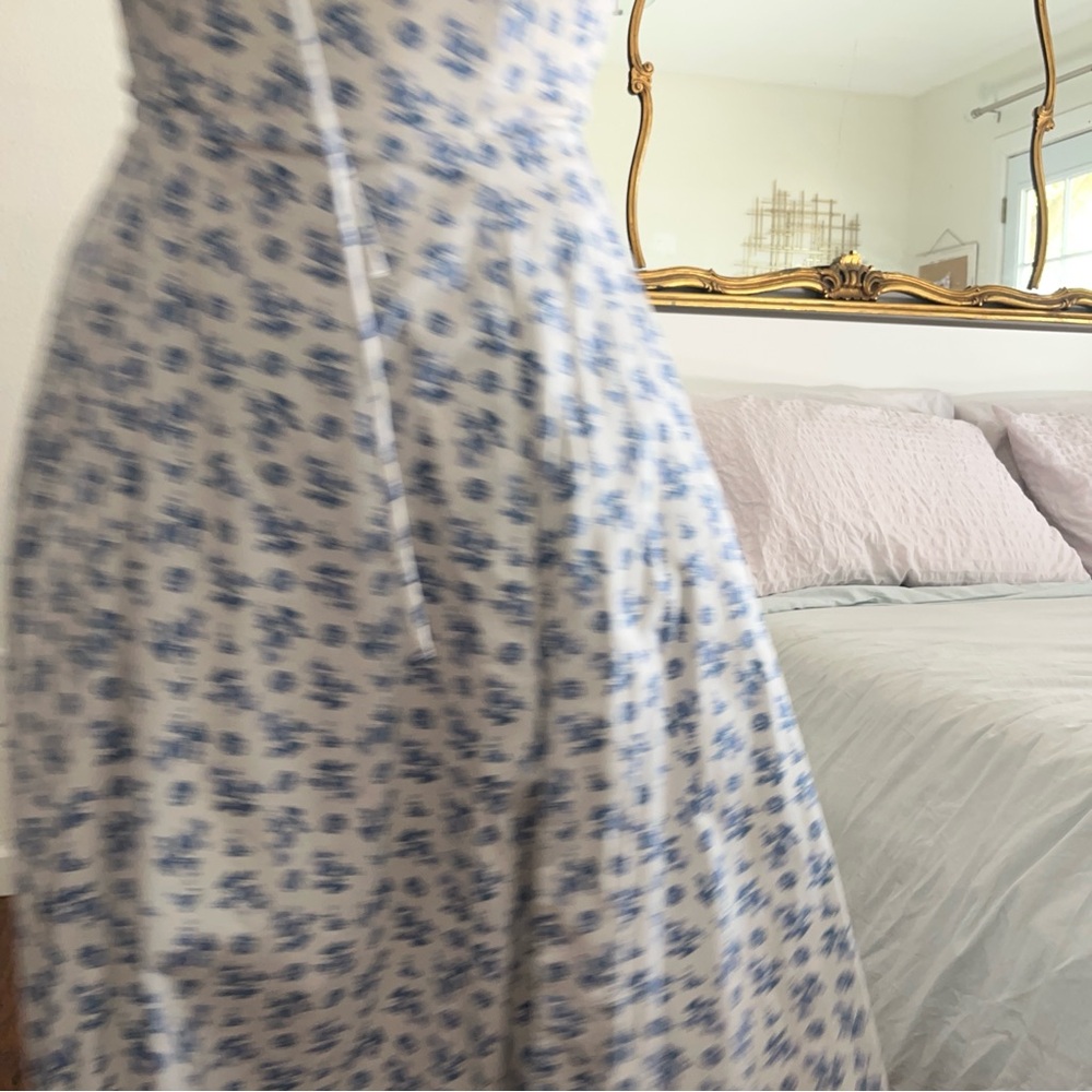 House of CB Blue Floral Midi Dress - Picture 7 of 12